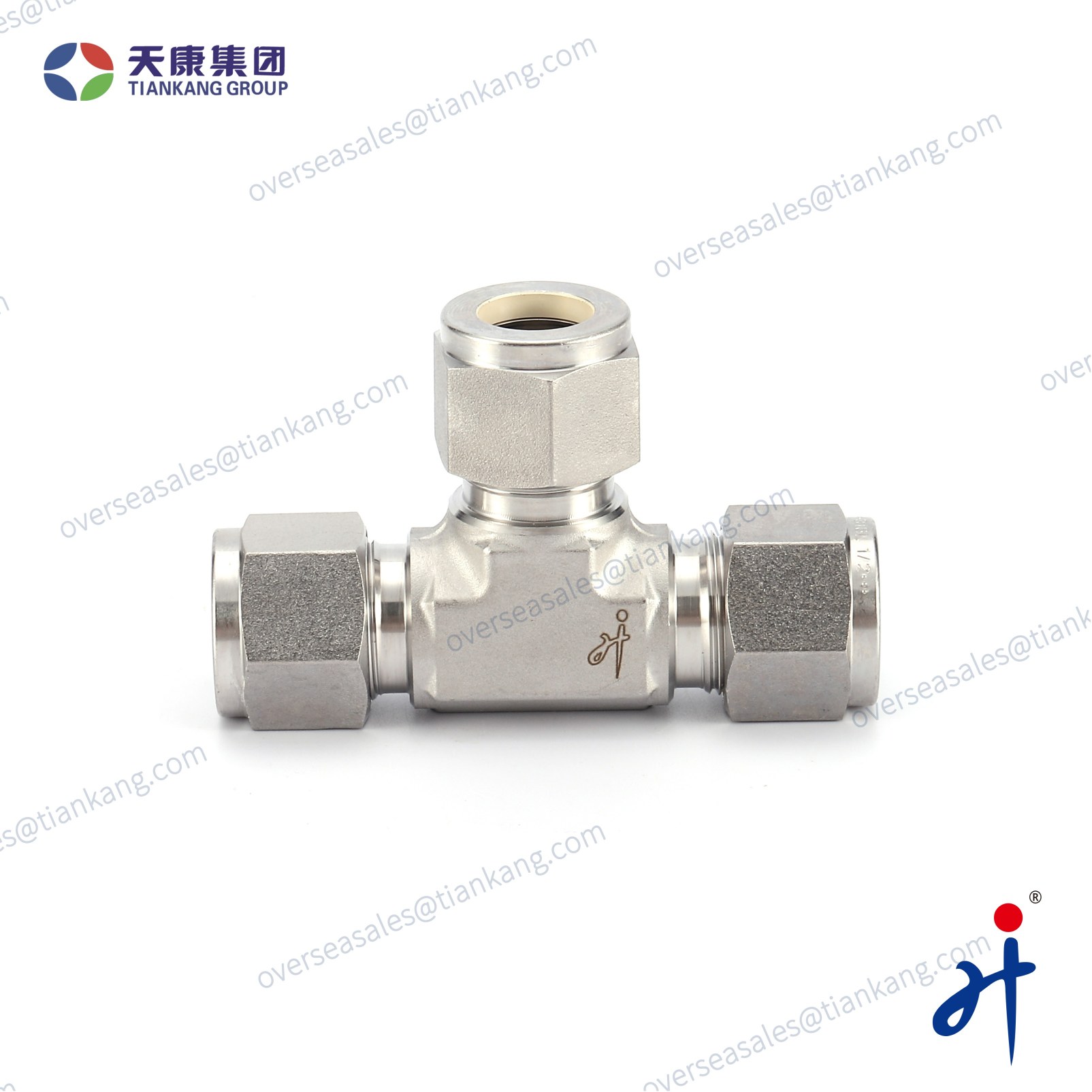 Tiankang Hongji Stainless Steel Union Tees Tube Fittings - tiankanginternational