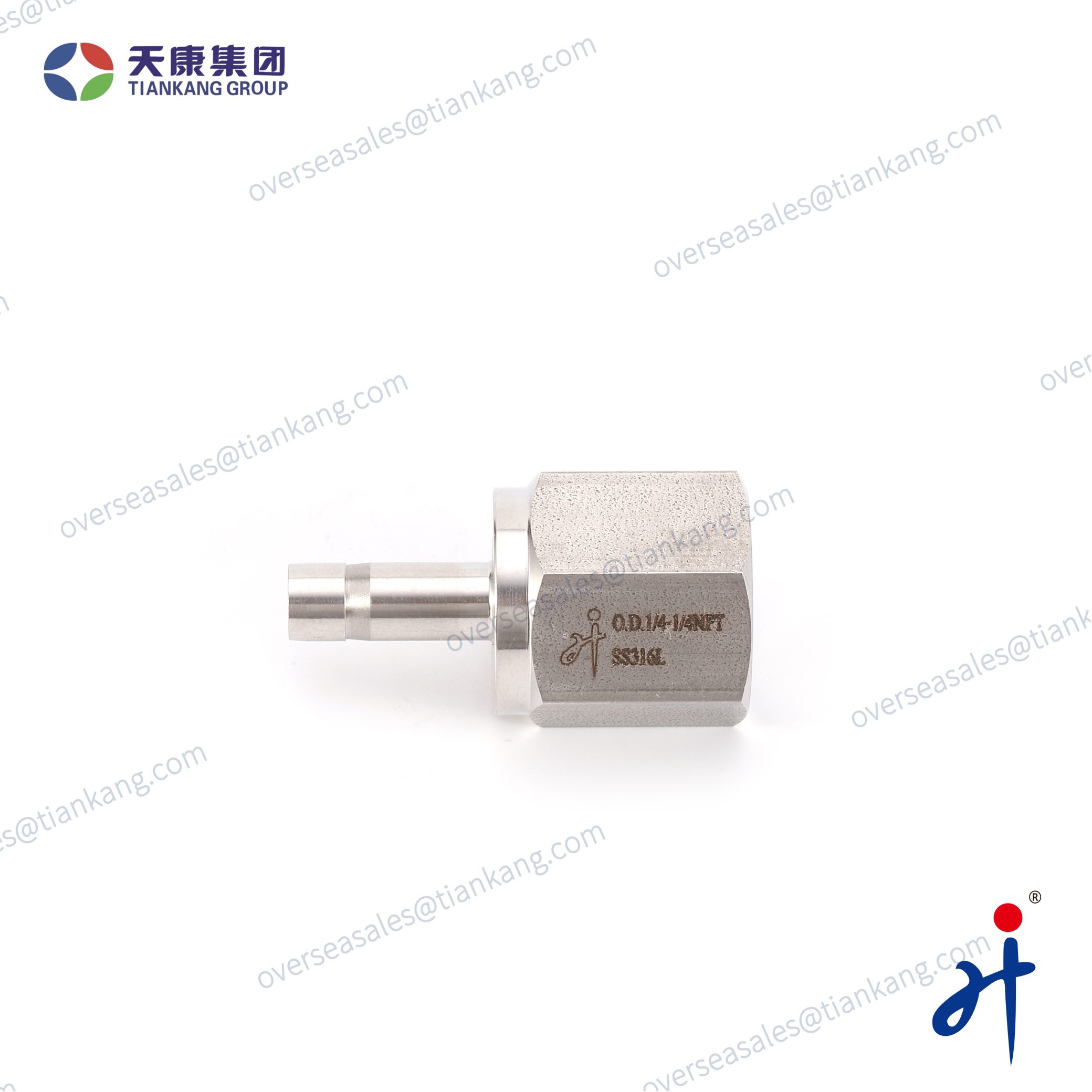 Tiankang Hongji Stainless Steel Female Adapters Tube Fittings - tiankanginternational
