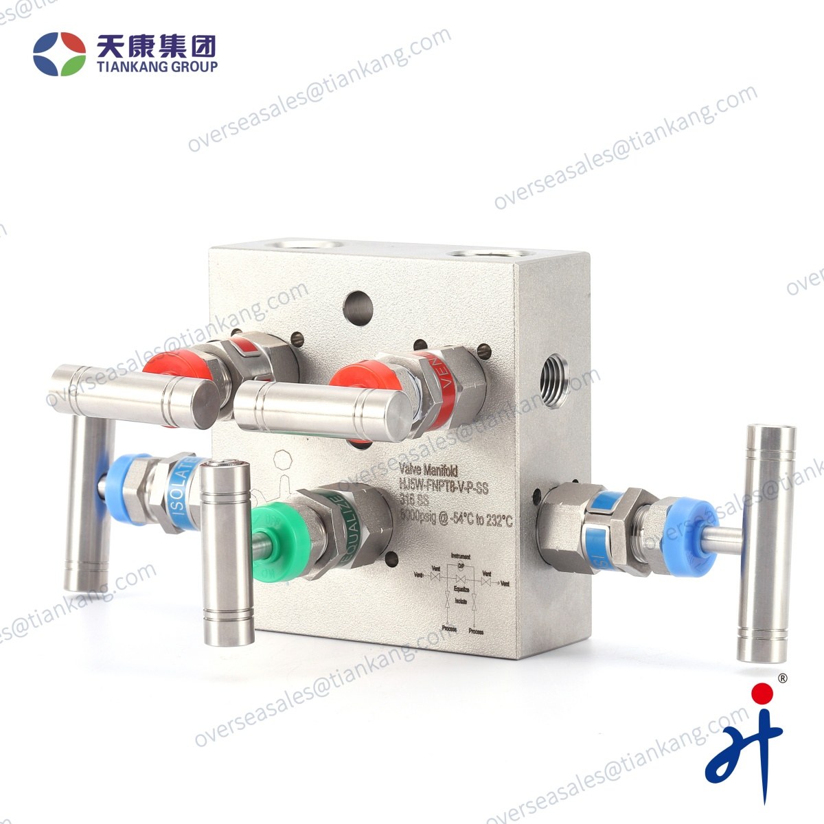 TianKang HongJi QFF3 Five Valve Manifold - tiankanginternational