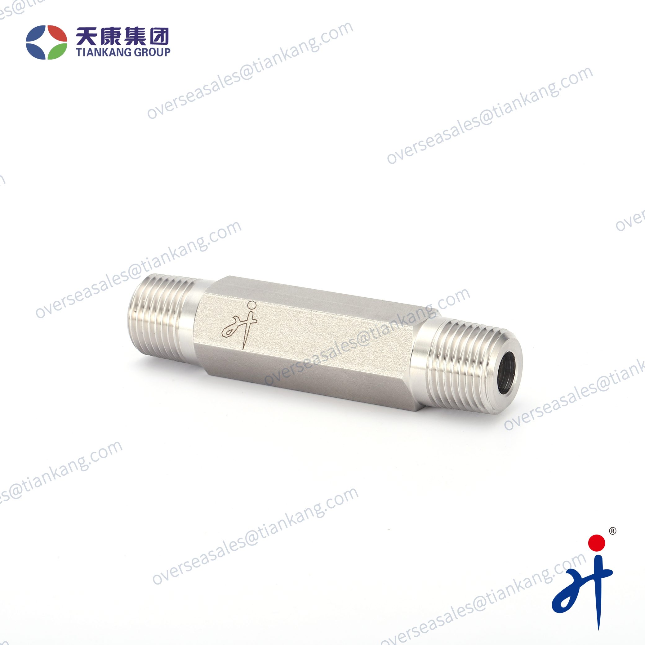 Tiankang Hongji Stainless Steel Hex Long Nipples Tube Fittings - tiankanginternational