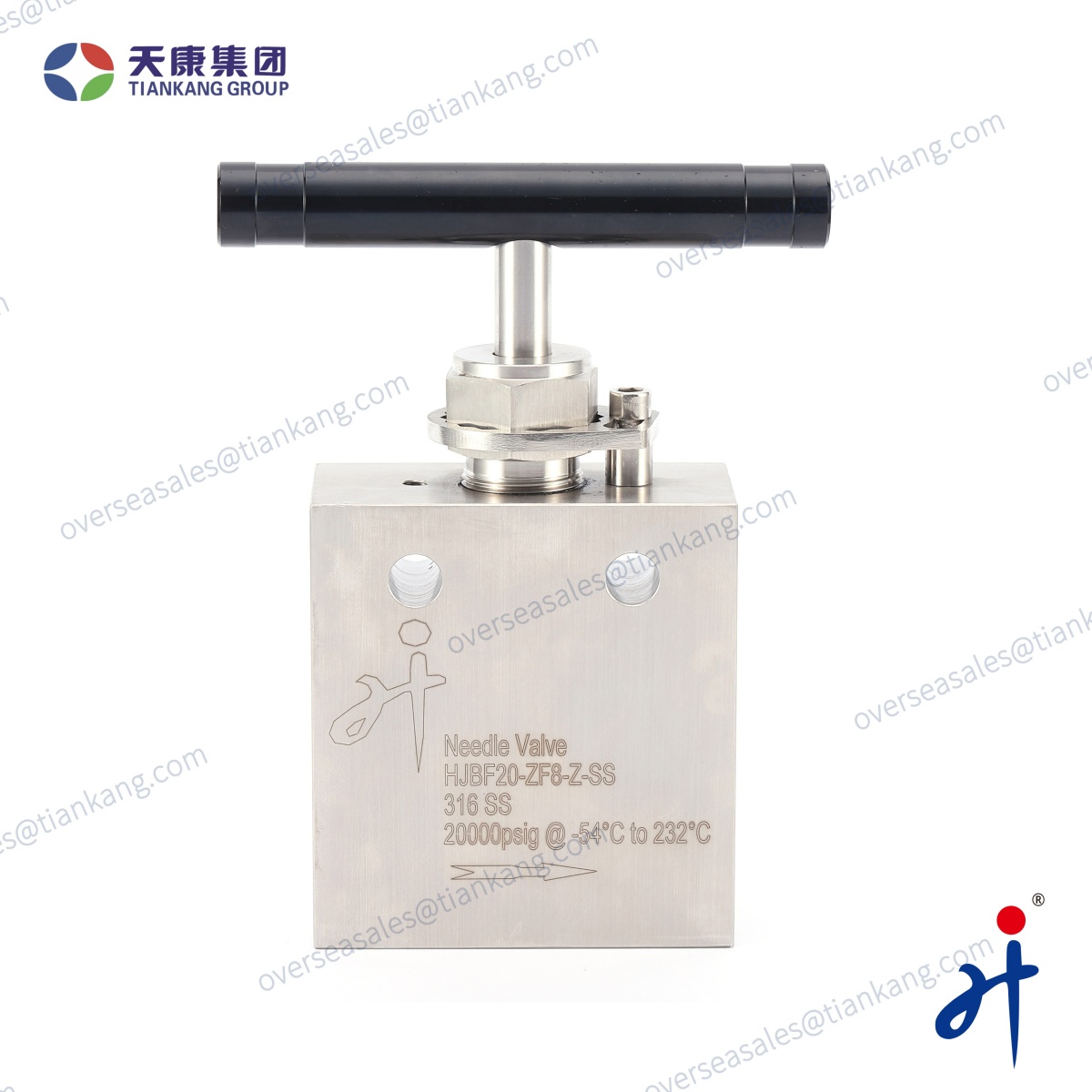 TianKang HongJi High Pressure Needle Valve 20,000psi - tiankanginternational