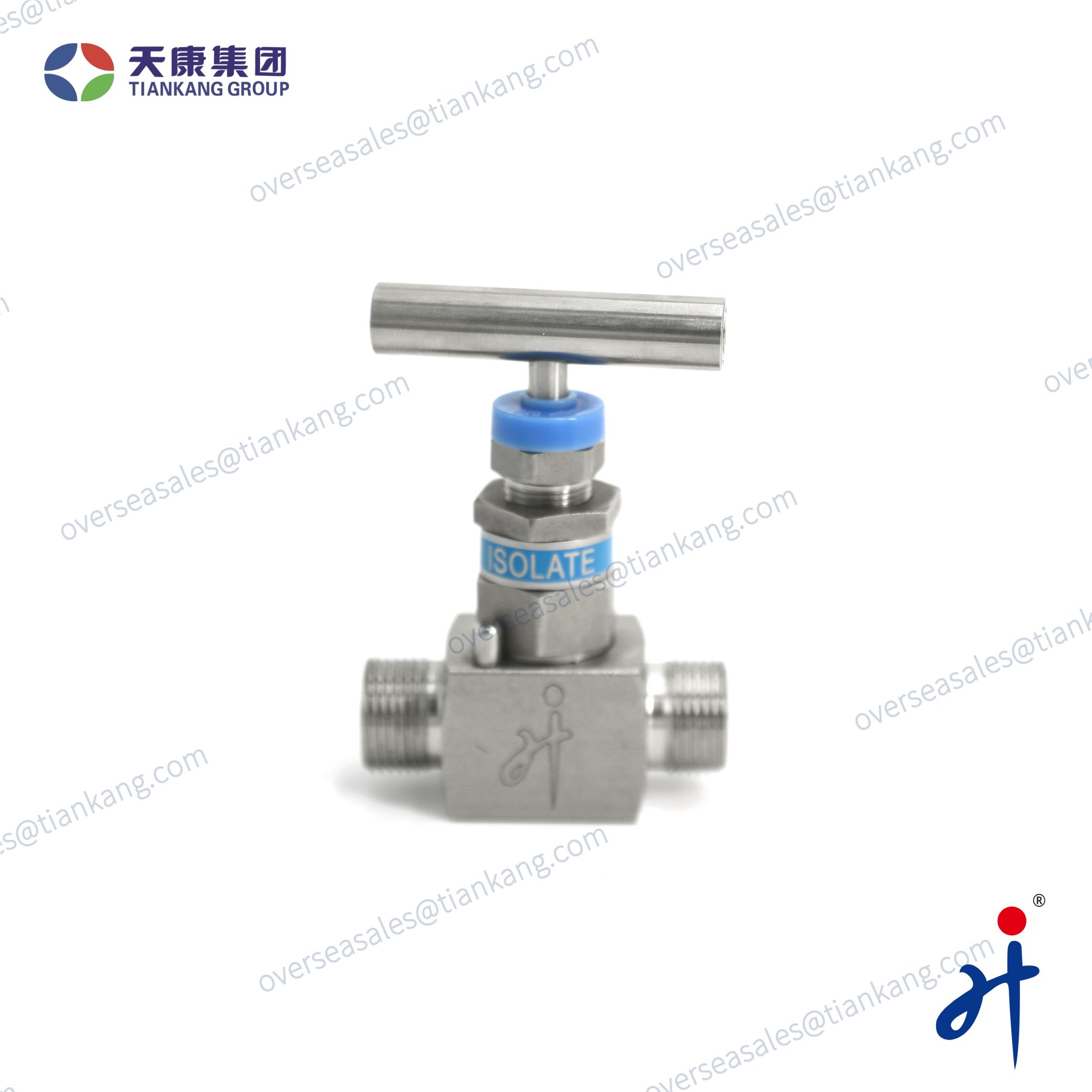 Tiankang Hongji Screwed Bonnet Needle Valves Straight Type Male Type - tiankanginternational