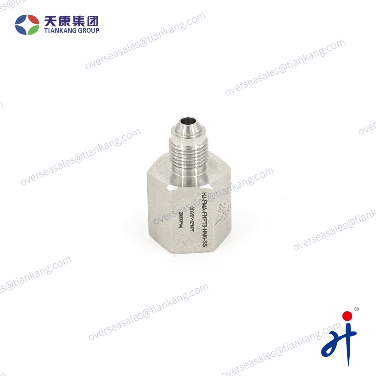 TianKang HongJi  Autoclave’s High-voltage Tube Adapter | 20000 psi - tiankanginternational